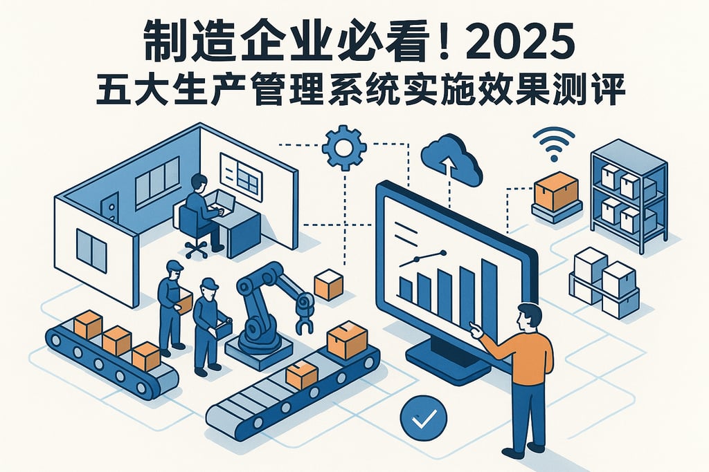 制造企业必看！2025 年五大生产管理系统实施效果测评
